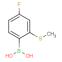 CAS: 861931-38-6 | PC412456 | 4-Fluoro-2-(methylthio)phenylboronic acid