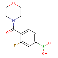 CAS: 1008119-70-7 | PC412459 | 3-Fluoro-4-[(morpholin-4-yl)carbonyl]phenylboronic acid