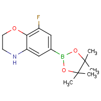CAS:1256255-96-5 | PC412487 | 8-Fluoro-6-(4,4,5,5-tetramethyl-1,3,2-dioxaborolan-2-yl)-3,4-dihydro-2H-benzo[b][1,4]oxazine