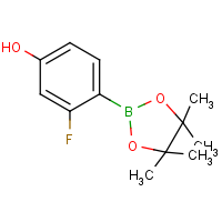 CAS:1029439-02-8 | PC412488 | 3-Fluoro-4-(4,4,5,5-tetramethyl-1,3,2-dioxaborolan-2-yl)phenol