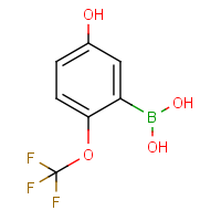CAS:1217500-69-0 | PC412498 | 5-Hydroxy-2-(trifluoromethoxy)phenylboronic acid