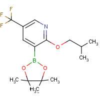 CAS: 1256359-93-9 | PC412504 | 2-Isobutoxy-5-(trifluoromethyl)pyridine-3-boronic acid, pinacol ester