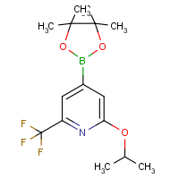 CAS:1256359-31-5 | PC412506 | 2-Isopropoxy-6-trifluoromethylpyridine-4-boronic acid, pinacol ester