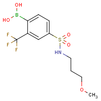 CAS:1402238-35-0 | PC412511 | 4-(N-(3-Methoxypropyl)sulfamoyl)-2-trifluoromethylphenylboronic acid
