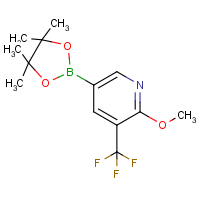 CAS: 1150561-61-7 | PC412518 | 2-Methoxy-3-(trifluoromethyl)pyridine-5-boronic acid, pinacol ester