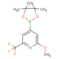 CAS: 1150561-66-2 | PC412519 | 2-Methoxy-6-trifluoromethylpyridine-4-boronic acid, pinacol ester