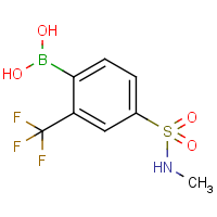 CAS: 1402238-37-2 | PC412522 | 4-(N-Methylsulfamoyl)-2-trifluoromethylphenylboronic acid