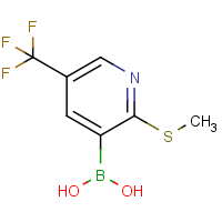 CAS:1256346-08-3 | PC412524 | 2-Methylthio-5-trifluoromethylpyridine-3-boronic acid