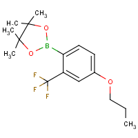 CAS:1186482-12-1 | PC412537 | 4-Propoxy-2-(trifluoromethyl)phenylboronic acid, pinacol ester