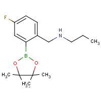 CAS:1256360-59-4 | PC412538 | 2-(Propylaminomethyl)-5-fluorophenylboronic acid, pinacol ester