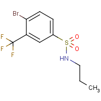 CAS:1020253-00-2 | PC412539 | N-Propyl 4-Bromo-3-trifluoromethylbenzenesulfonamide