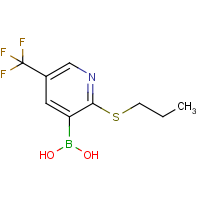 CAS:1256345-56-8 | PC412540 | 2-Propylthio-5-trifluoromethylpyridine-3-boronic acid