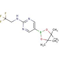 CAS: 1218789-32-2 | PC412545 | 2-(2,2,2-Trifluoroethylamino)pyrimidine-5-boronic acid, pinacol ester