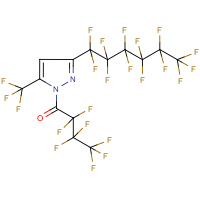 CAS: 959577-52-7 | PC4139 | 1-Heptafluorobutyryl-3(5)-(perfluoro-1-hexyl)-5(3)-(trifluoromethyl)pyrazole