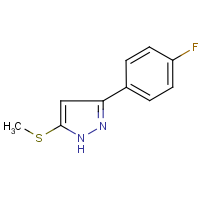 CAS: 175137-20-9 | PC4174B | 3-(4-Fluorophenyl)-5-(methylthio)-1H-pyrazole