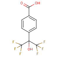 CAS:16261-80-6 | PC4182 | 4-(1,1,1,3,3,3-Hexafluoro-2-hydroxyprop-2-yl)benzoic acid
