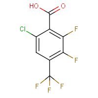 CAS: 773869-48-0 | PC4197 | 6-Chloro-2,3-difluoro-4-(trifluoromethyl)benzoic acid
