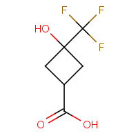 CAS:1163729-49-4 | PC420004 | 3-Hydroxy-3-(trifluoromethyl)-cyclobutanecarboxylic acid