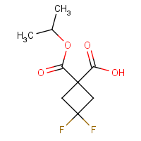 CAS:1225532-90-0 | PC420008 | 3,3-Difluorocyclobutane-1,1-dicarboxylic 1-isopropyl ester