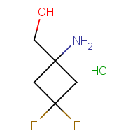 CAS: 1363380-82-8 | PC420010 | 1-Amino-3,3-difluorocyclobutane-1-methanol hydrochloride