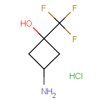 CAS: 1408075-12-6 | PC420014 | 3-Amino-1-(trifluoromethyl)cyclobutan-1-ol hydrochloride