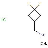 CAS: 1250444-03-1 | PC420015 | (3,3-Difluorocyclobutyl)-N-methylmethanamine hydrochloride