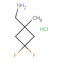 CAS:1523606-30-5 | PC420028 | 3,3-Difluoro-1-methylcyclobutane-1-methamine hydrochloride