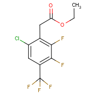 CAS:914635-82-8 | PC4206 | Ethyl 6-chloro-2,3-difluoro-4-(trifluoromethyl)phenylacetate