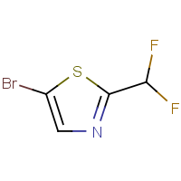 CAS:1319255-36-1 | PC421093 | 5-Bromo-2-(difluoromethyl)-1,3-thiazole