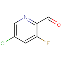 CAS: 214055-11-5 | PC421140 | 5-Chloro-3-fluoro-pyridine-2-carbaldehyde