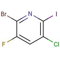 CAS:  | PC421144 | 2-Bromo-5-chloro-3-fluoro-6-iodo-pyridine