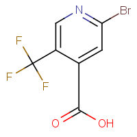 CAS: 823222-03-3 | PC421159 | 2-Bromo-5-(trifluoromethyl)isonicotinic acid