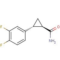 CAS:1006376-62-0 | PC421186 | (1R,2R)-2-(3,4-Difluorophenyl)cyclopropanecarboxamide