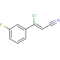 CAS: 1192875-03-8 | PC421195 | (Z)-3-Chloro-3-(3-fluorophenyl)acrylonitrile