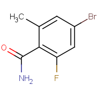 CAS: 1242156-51-9 | PC421214 | 4-Bromo-2-fluoro-6-methylbenzamide