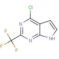 CAS: 1060815-85-1 | PC421215 | 4-Chloro-2-(trifluoromethyl)-7H-pyrrolo[2,3-d]pyrimidine