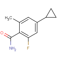 CAS:1242156-52-0 | PC421217 | 4-Cyclopropyl-2-fluoro-6-methylbenzamide