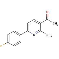 CAS: 914635-88-4 | PC4229 | 1-[6-(4-Fluorophenyl)-2-methylpyridin-3-yl]ethanone