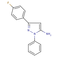 CAS: 72411-53-1 | PC4234 | 3-(4-Fluorophenyl)-1-phenyl-1H-pyrazol-5-amine