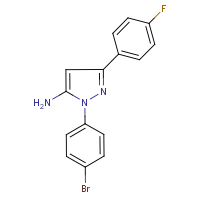 CAS: 72411-56-4 | PC4238 | 5-Amino-1-(4-bromophenyl)-3-(4-fluorophenyl)-1H-pyrazole