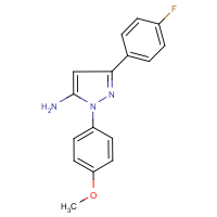 CAS:618098-08-1 | PC4247 | 5-Amino-3-(4-fluorophenyl)-1-(4-methoxyphenyl)-1H-pyrazole