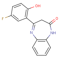 CAS:351003-09-3 | PC4252 | 1,3-Dihydro-4-(5-fluoro-2-hydroxyphenyl)-2H-1,5-benzodiazepin-2-one