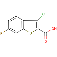 CAS:34576-92-6 | PC4255 | 3-Chloro-6-fluorobenzo[b]thiophene-2-carboxylic acid