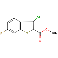 CAS:21211-20-1 | PC4256 | Methyl 3-chloro-6-fluorobenzo[b]thiophene-2-carboxylate