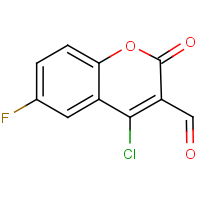 CAS:850799-81-4 | PC4260 | 4-Chloro-6-fluoro-2-oxo-2H-chromene-3-carboxaldehyde