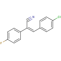 CAS: 366-21-2 | PC4263 | (2Z)-3-(4-Chlorophenyl)-2-(4-fluorophenyl)acrylonitrile