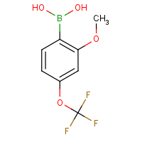 CAS: 355836-10-1 | PC4266 | 2-Methoxy-4-(trifluoromethoxy)benzeneboronic acid