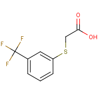 CAS:349-83-7 | PC4277 | {[3-(Trifluoromethyl)phenyl]sulphanyl}acetic acid