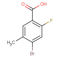 CAS: 415965-24-1 | PC430001 | 4-Bromo-2-fluoro-5-methylbenzoic acid