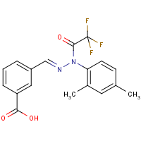 CAS:1980780-69-5 | PC430103 | 3-((2-(2,4-Dimethylphenyl)-2-(2,2,2-trifluoroacetyl)hydrazono)methyl)benzoic acid